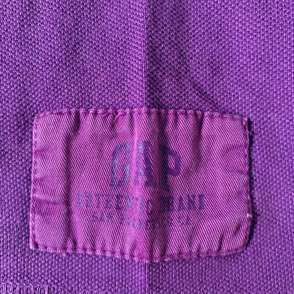 GAP KIDS purple polo size S (6/7) - Picture 5 of 7